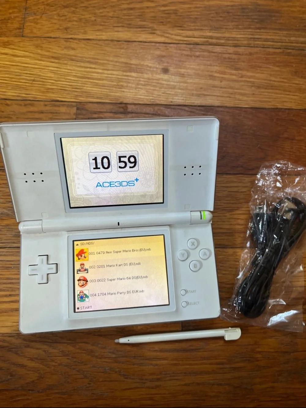 Nintendo DS Lite Handheld Console Pokémon black white Mario Zelda Kirby